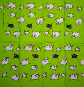 093 Sheep - 4-ply - Handkerchief